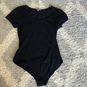 scoop neck bodysuit